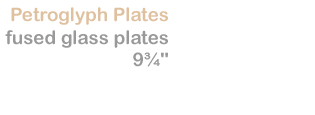 Karuna Santoro - petroglyph plates