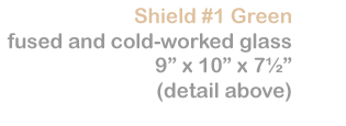Karuna Santoro - shield #1 - green